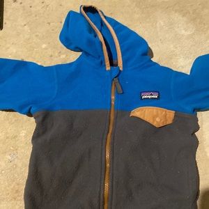 Patagonia toddler fleece zip up